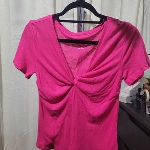 Women's hotpink blouse, extra small. A new day